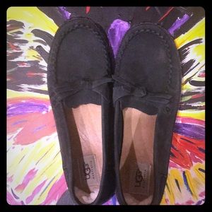 WOMEN SLIPPER UGG AUSTRALIA AMILA BLACK ORIGINAL